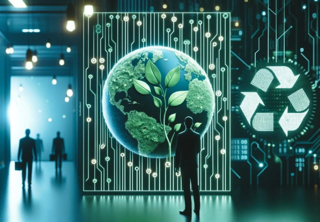 Environmental impact of biodegradable electronics